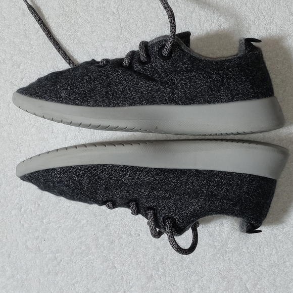 Allbirds WR Wool Runner Dark Gray Running Shoes Size 8 Men's - Picture 7 of 7